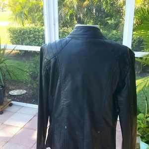 Jou Jou Jackets & Coats - JOUJOU Vegan Leather Ladies Jacket Jou Jou Jackets & Coats - JOUJOU Vegan Leather Ladies Jacket